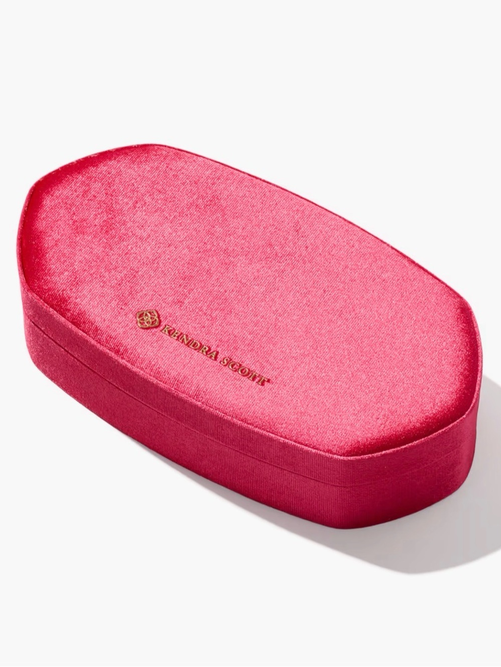 KENDRA SCOTT Danielle jewelry case medium berry pink